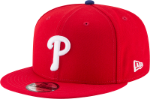 New Era Philadelphia Phillies Red Snapback Hat Official MLB Basic Scarlet Cap
