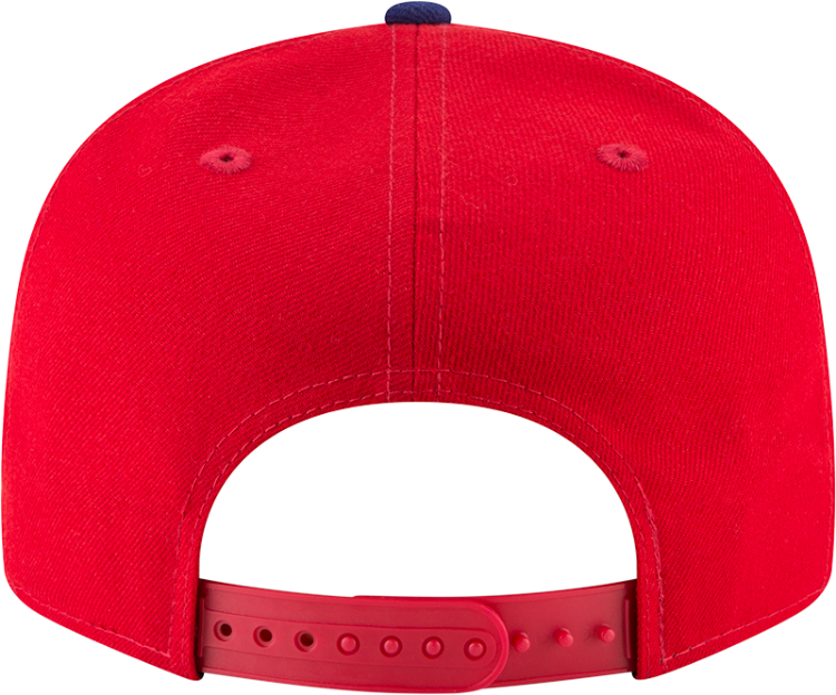 New Era Philadelphia Phillies Red Snapback Hat Official MLB Basic Scarlet Cap