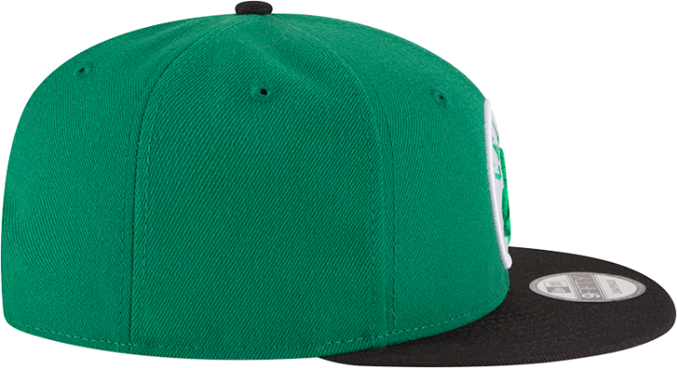 Boston Celtics New Era NBA 9Fifty 2Tone Green/Black Snapback Cap  image 6