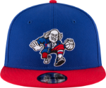 Men's Philadelphia 76ers New Era Royal/Red Official Team Color 2Tone 950 Snapback Hat