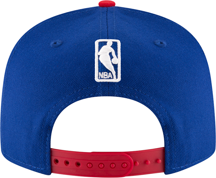 Men's Philadelphia 76ers New Era Royal/Red Official Team Color 2Tone 950 Snapback Hat image 5