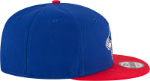 Men's Philadelphia 76ers New Era Royal/Red Official Team Color 2Tone 950 Snapback Hat