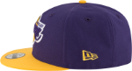 Youth New Era Purple/Gold Los Angeles Lakers Two-Tone 9FIFTY Snapback Adjustable Hat