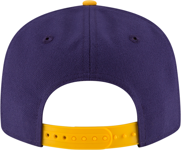 Youth New Era Purple/Gold Los Angeles Lakers Two-Tone 9FIFTY Snapback Adjustable Hat