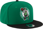 Youth New Era Green/Black Boston Celtics Two-Tone 9FIFTY Snapback Adjustable Hat