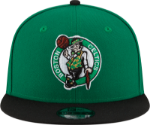 Youth New Era Green/Black Boston Celtics Two-Tone 9FIFTY Snapback Adjustable Hat