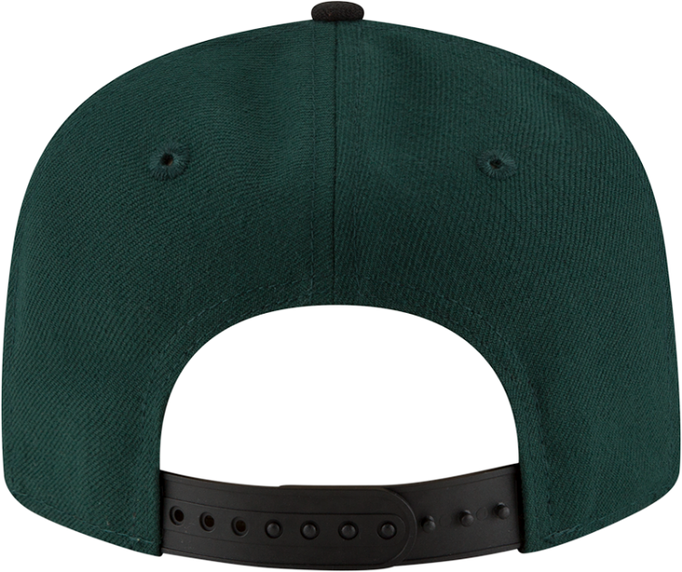 Youth New Era Green/Black Milwaukee Bucks Two-Tone 9FIFTY Snapback Adjustable Hat image 6