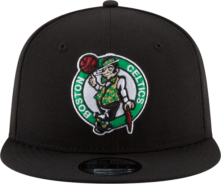 New Era Black Boston Celtics OTC 9FIFTY Snapback Adjustable Hat