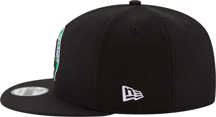 New Era Black Boston Celtics OTC 9FIFTY Snapback Adjustable Hat