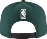 New Era Black/Green Milwaukee Bucks Two-Tone 9FIFTY Snapback Adjustable Hat