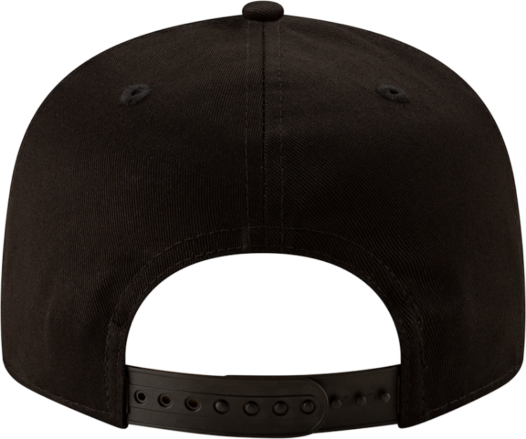 Men's Philadelphia Eagles New Era Black Throwback 9FIFTY Adjustable Snapback Hat
