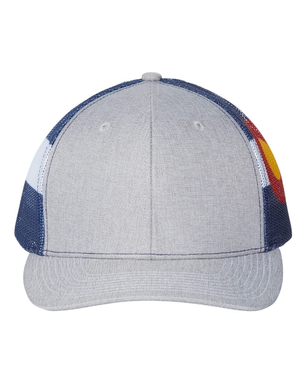 Kati - Printed Mesh Trucker Cap - S700M back view