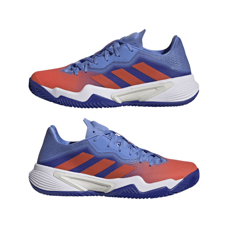 Adidas Barricade M Clay lucid blue solar red blue 2023 shoes