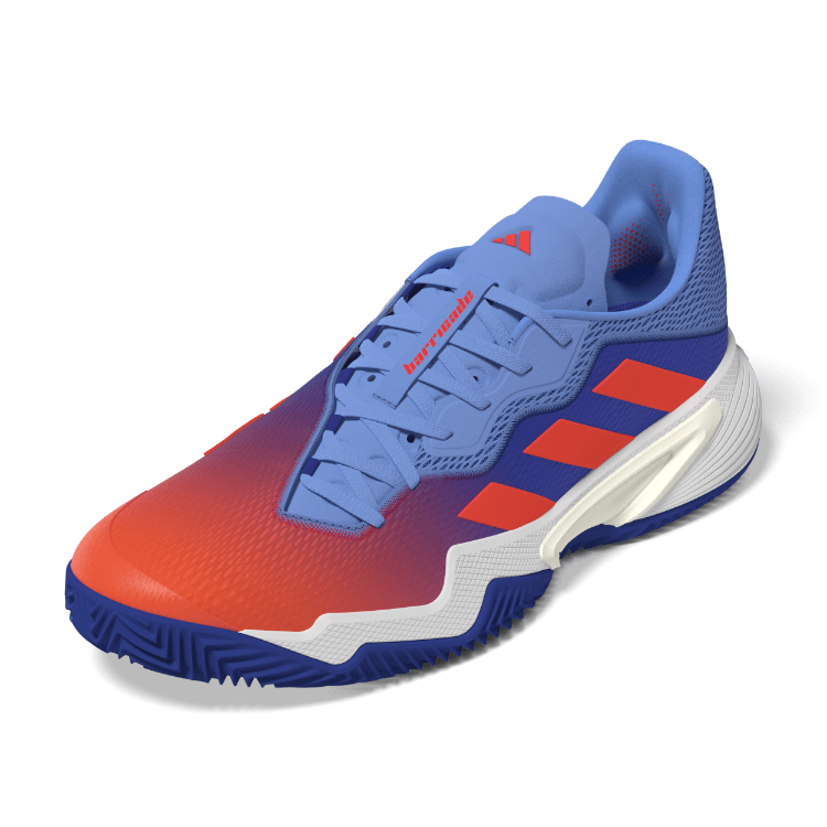 Adidas Barricade M Clay lucid blue solar red blue 2023 shoes image 11