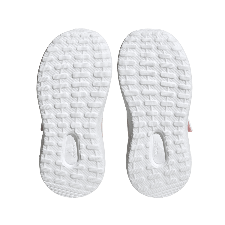 Adidas Fortarun 2.0 Cloudfoam Sport Running Elastic Lace Top Strap Kids Shoes GZ9750 back view