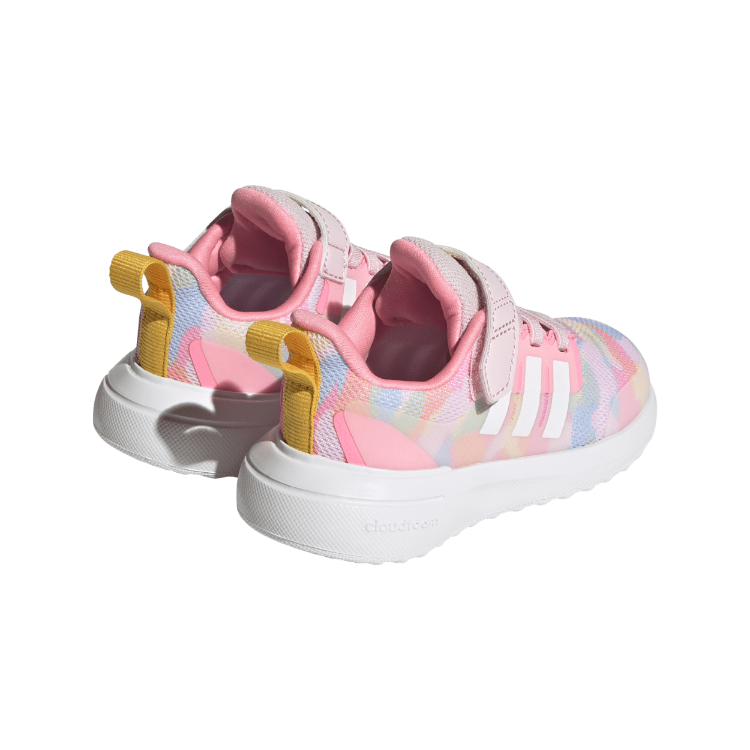 Adidas Fortarun 2.0 Cloudfoam Sport Running Elastic Lace Top Strap Kids Shoes GZ9750 image 6