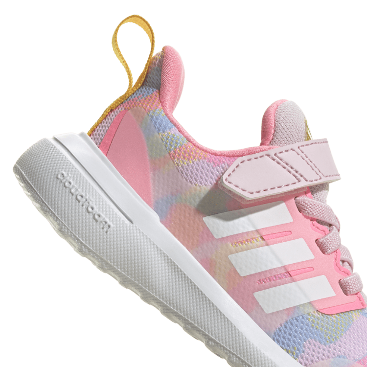 Adidas Fortarun 2.0 Cloudfoam Sport Running Elastic Lace Top Strap Kids Shoes GZ9750 image 7