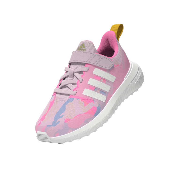 Adidas Fortarun 2.0 Cloudfoam Sport Running Elastic Lace Top Strap Kids Shoes GZ9750 image 12