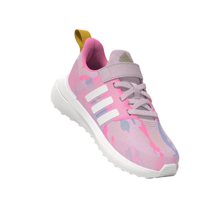 Picture of Adidas Fortarun 2.0 Cloudfoam Sport Running Elastic Lace Top Strap Kids Shoes GZ9750