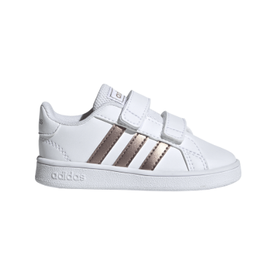 Adidas Grand Court Unisex Kids Shoes EF0116 front view