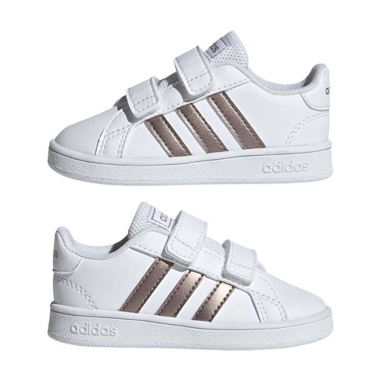 Adidas Grand Court Unisex Kids Shoes EF0116 image 11