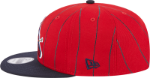 Men's Red St. Louis Cardinals Alternate Vintage Bird Pinstripe 9fifty Snapback Cap