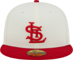 Men's Red St. Louis Cardinals Retro STL 5950 Fitted Cap