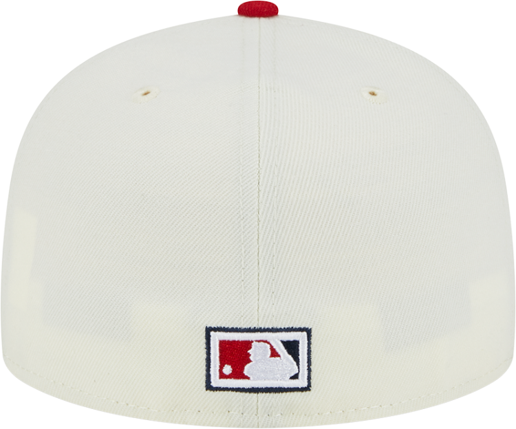 Men's New Era White/Red St. Louis Cardinals Retro STL 5950 Fitted Cap image 6