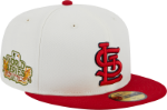 Men's White/Red St. Louis Cardinals Retro STL 5950 Fitted Cap