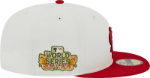 Men's White/Red St. Louis Cardinals Retro STL 5950 Fitted Cap