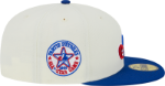 Men's New Era White/Blue Montreal Expos Retro 5950 Fitted Cap