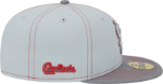 Men's St. Louis Cardinals New Era Scarlet/Gray Logo Elements 59FIFTY Fitted Hat