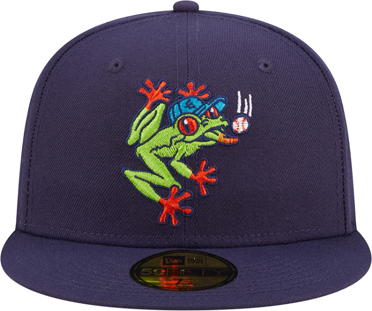 Everett AquaSox MiLB New Era Home Fitted Cap side view