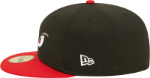 Men's Lake Elsinore Storm New Era Black/Red Authentic Collection Team Home 59FIFTY Fitted Hat