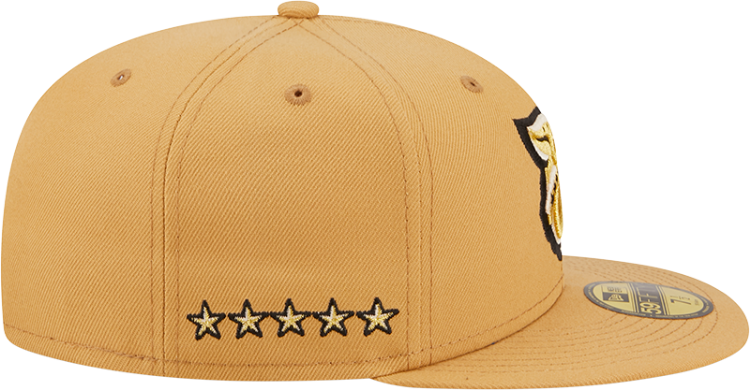 Men's Lehigh Valley Iron Pigs New Era Authentic Collection Team Home 59FIFTY Fitted Hat detail view