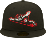 Men's Richmond Flying Squirrels New Era Authentic Collection Team Home 59FIFTY Fitted Hat