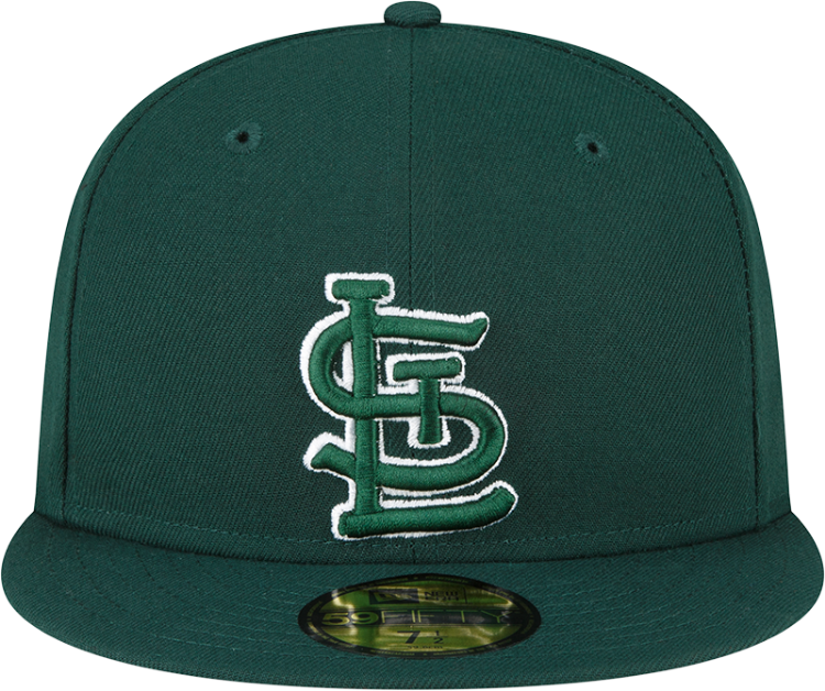  New Era St. Louis Cardinals Dark Green Basic 59FIFTY Fitted Hat