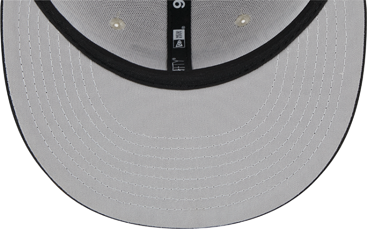 Men's Las Vegas Raiders New Era Stone/Black 2023 NFL Draft 9FIFTY Snapback Adjustable Hat image 7