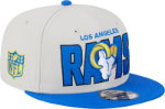 Picture of Men's Los Angeles Rams New Era Stone/Royal 2023 NFL Draft 9FIFTY Snapback Adjustable Hat