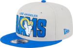 Picture of Men's Los Angeles Rams New Era Stone/Royal 2023 NFL Draft 9FIFTY Snapback Adjustable Hat