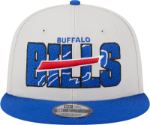 Picture of Men's Buffalo Bills New Era Stone/Royal 2023 NFL Draft 9FIFTY Snapback Adjustable Hat