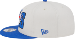 Picture of Men's Buffalo Bills New Era Stone/Royal 2023 NFL Draft 9FIFTY Snapback Adjustable Hat