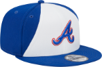 Picture of Men's Atlanta Braves New Era White/Royal 2023 City Connect 9Fifty Snapback Hat