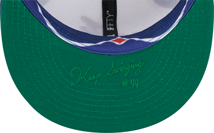 Picture of Men's Atlanta Braves New Era White/Royal 2023 City Connect 9Fifty Snapback Hat