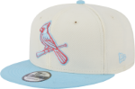 Picture of Men's St. Louis Cardinals New Era White/Light Blue Spring Basic Two-Tone Alternate 9FIFTY Snapback Hat