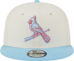 Picture of Men's St. Louis Cardinals New Era White/Light Blue Spring Basic Two-Tone Alternate 9FIFTY Snapback Hat