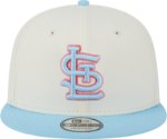 Picture of Men's St. Louis Cardinals New Era White/Light Blue Spring Basic Two-Tone 9FIFTY Snapback Hat