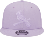 Picture of Men's St. Louis Cardinals Alternate New Era Lavender 2023 Spring Color Basic 9FIFTY Snapback Hat