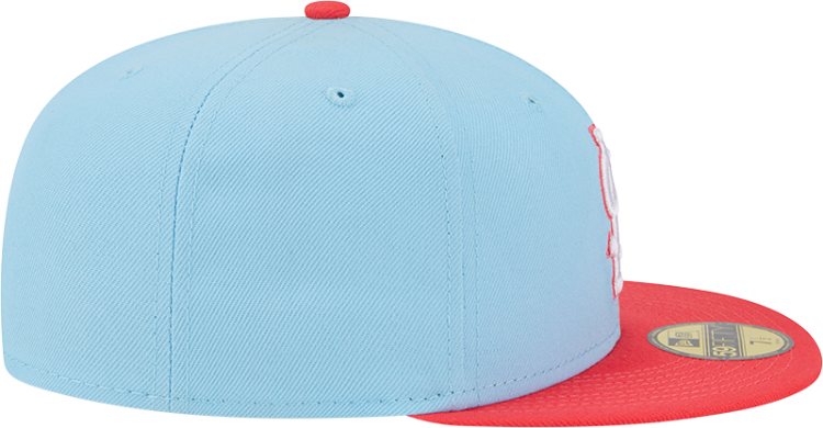 Picture of Men's St. Louis Cardinals New Era Light Blue/Red Spring Basic Two-Tone 59FIFTY Fitted Hat