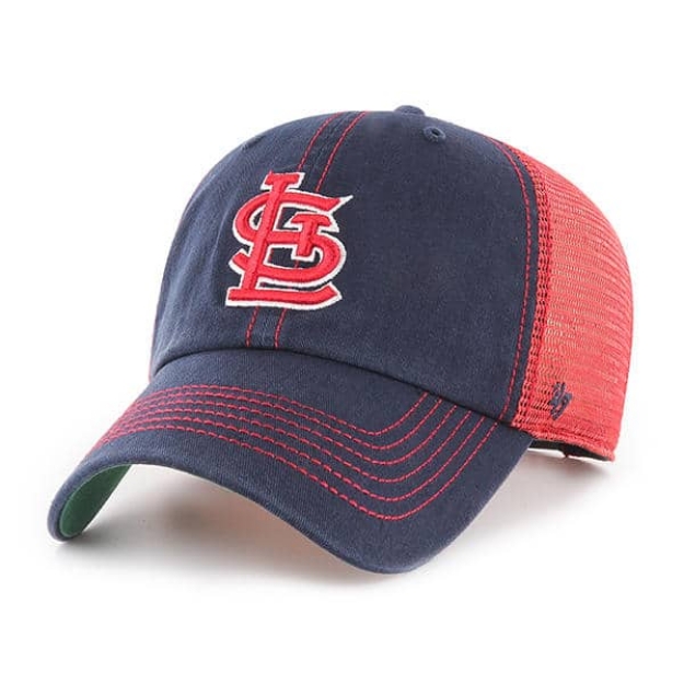 Picture of St. Louis Cardinals 47 Brand Trawler Navy Clean Up Adjustable Hat